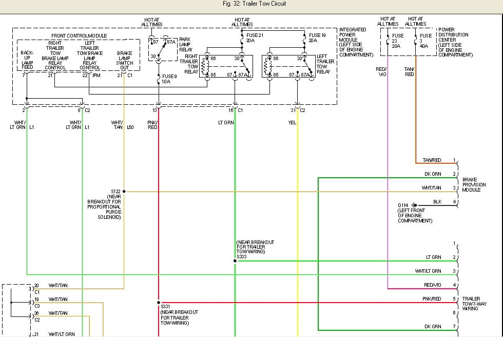 2005 Dodge Durango Tail Light Wiring Diagram Wiring Diagram