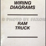 2005 Dodge Ram Truck Wiring Diagram Manual Original