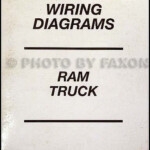 2005 Dodge Ram Truck Wiring Diagram Manual Original - 1993 Dodge RAM Pickup Wiring Diagram