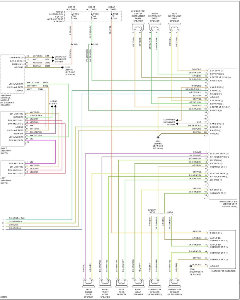 2006 Chrysler 300C Radio Wiring Diagram Easy Wiring