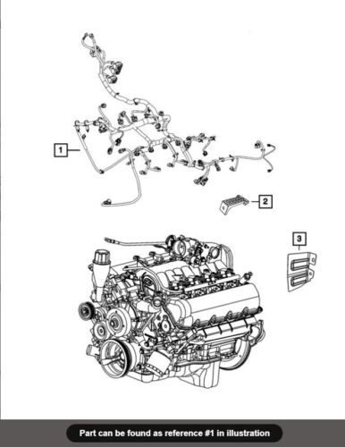 2007 2008 Dodge Ram 1500 Engine Powertrain Transmission Wire Harness  - 2007 Dodge RAM 1500 4x4 Engine Wiring Harness Diagram