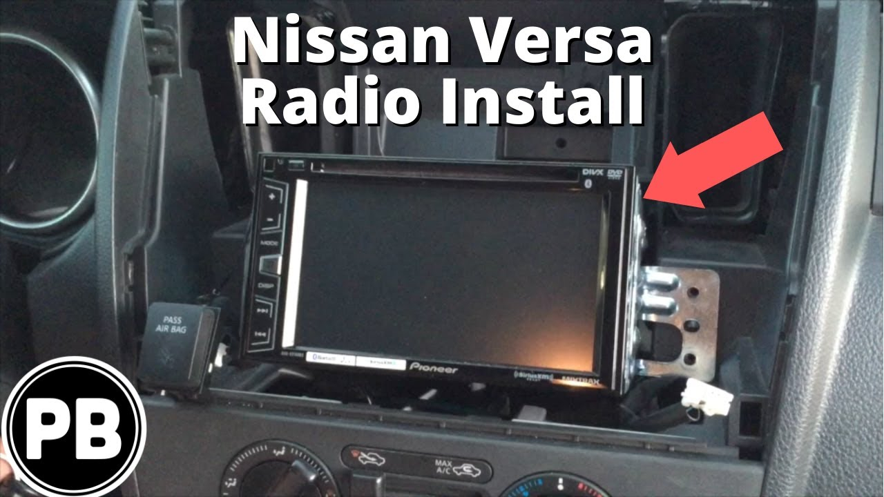 2007 2011 Nissan Versa Note Tiida Pioneer AVH X2700BS Full Tutorial  - Ram Stereo Wiring Diagram