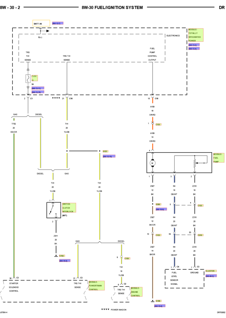 2007 Dodge Ram 1500 Fuel Pump Wiring Diagram Naturalful - 2007 Dodge RAM 1500 Tipm Wiring Diagram