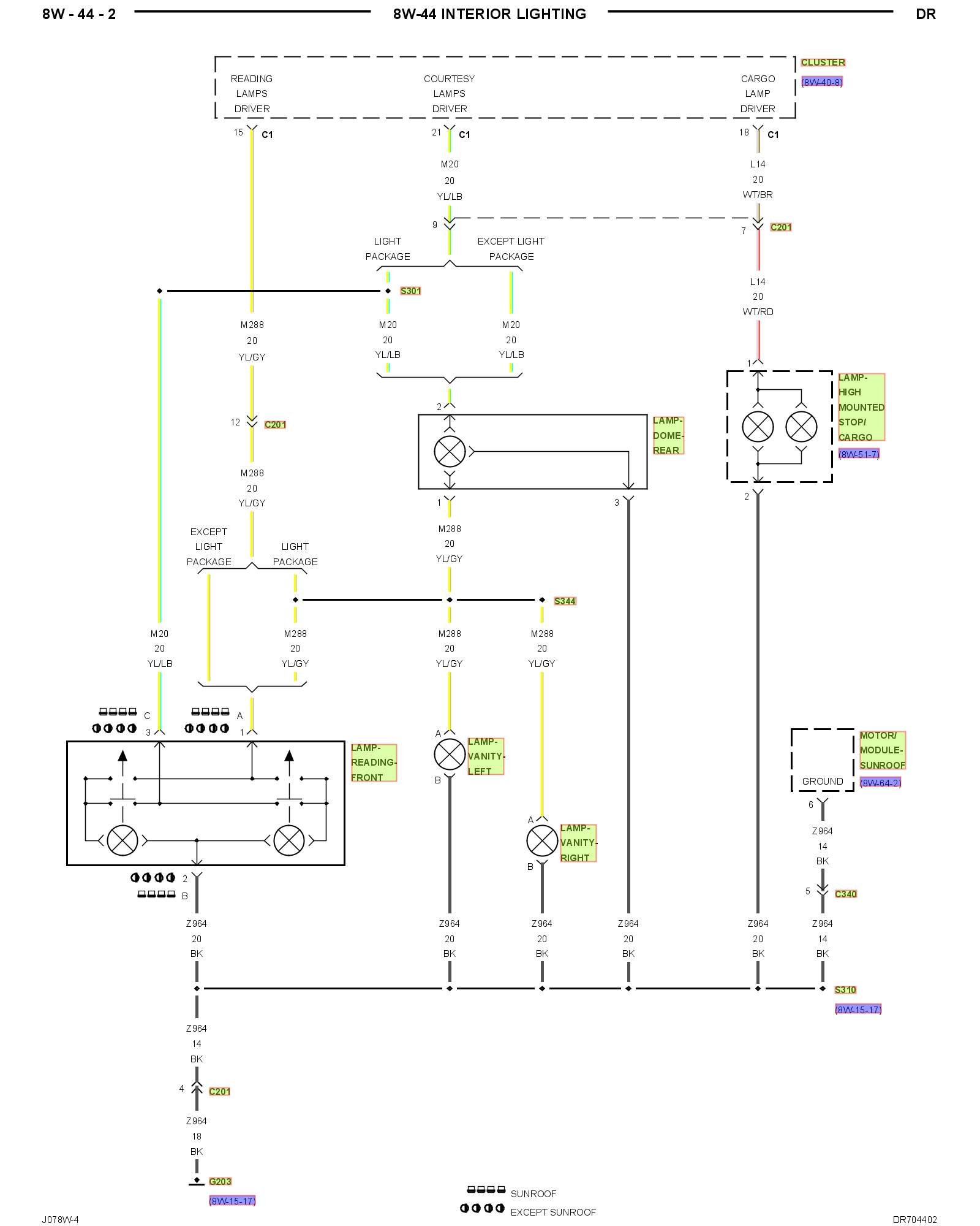 2008 DODGE RAM 2500 DIESEL DOOR WIRING DIAGRAM 