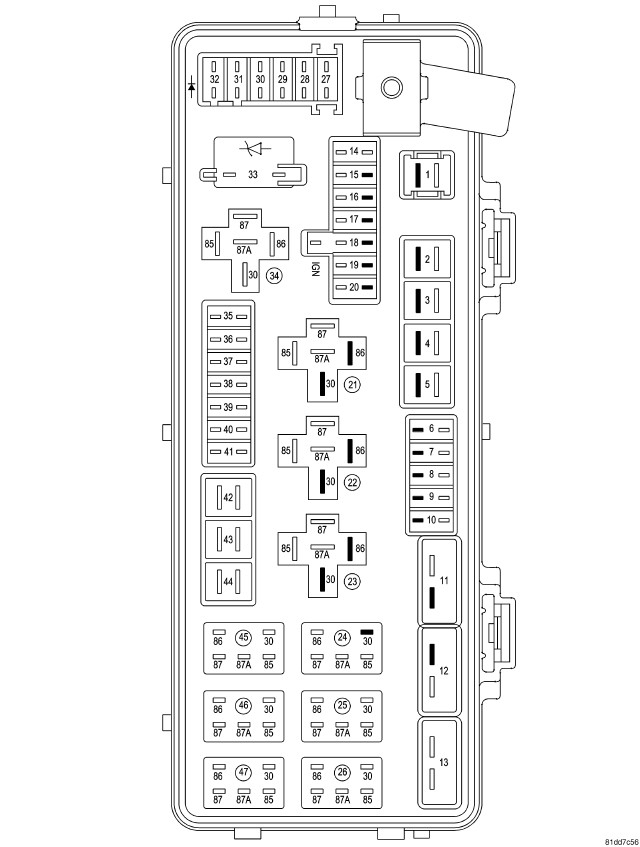 2010 Dodge Charger Fuse Box Fuse Box And Wiring Diagram