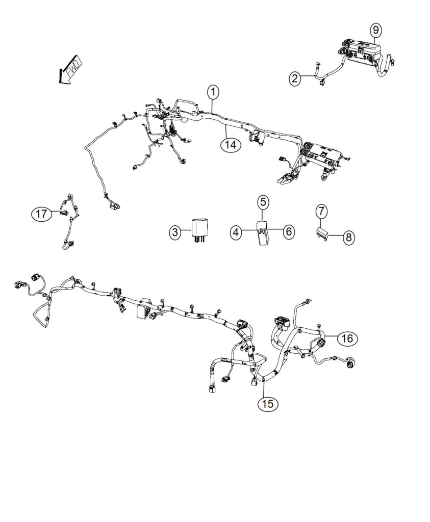 2010 Ram 3500 Wiring Front End Module front End Parts Module  - 2010 Dodge RAM 2500 Turbo Diesel Transmission Wiring Diagram