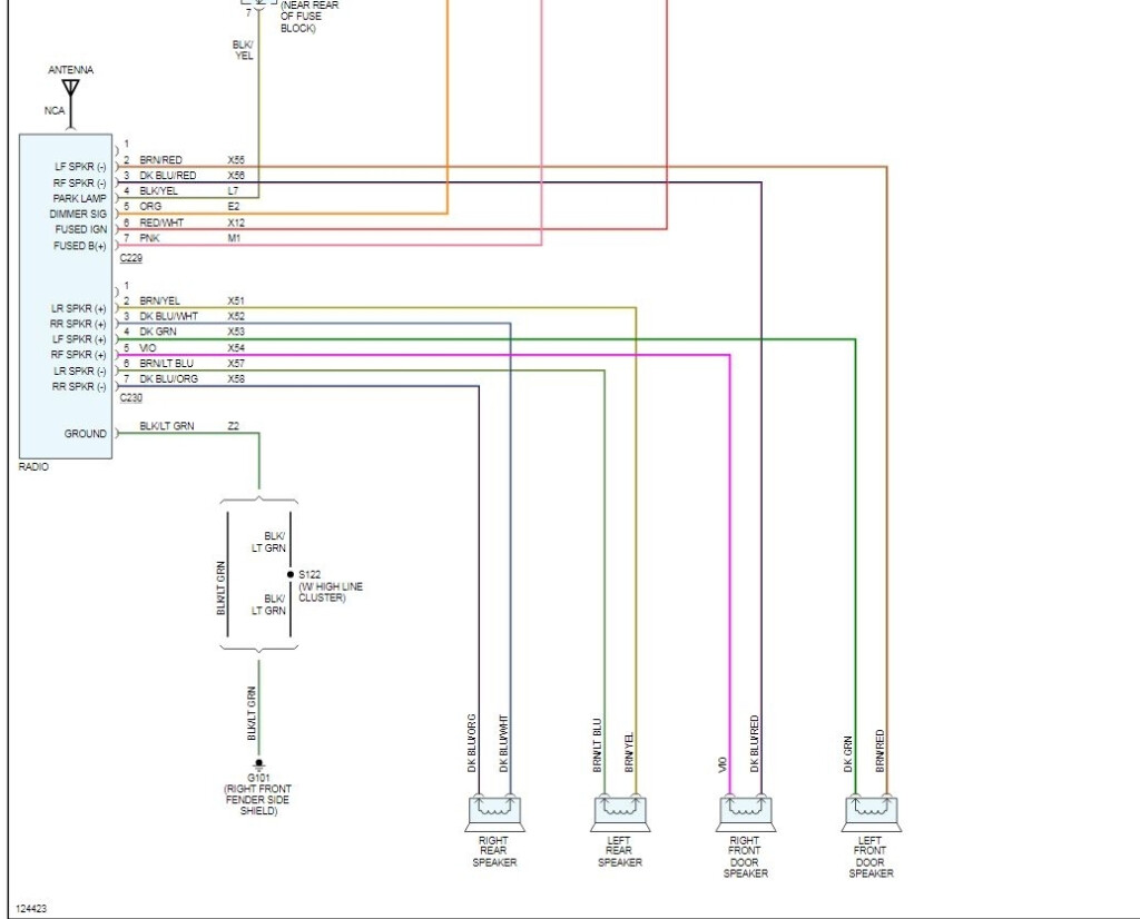 2011 Dodge Ram Radio Wiring Harness Diagram