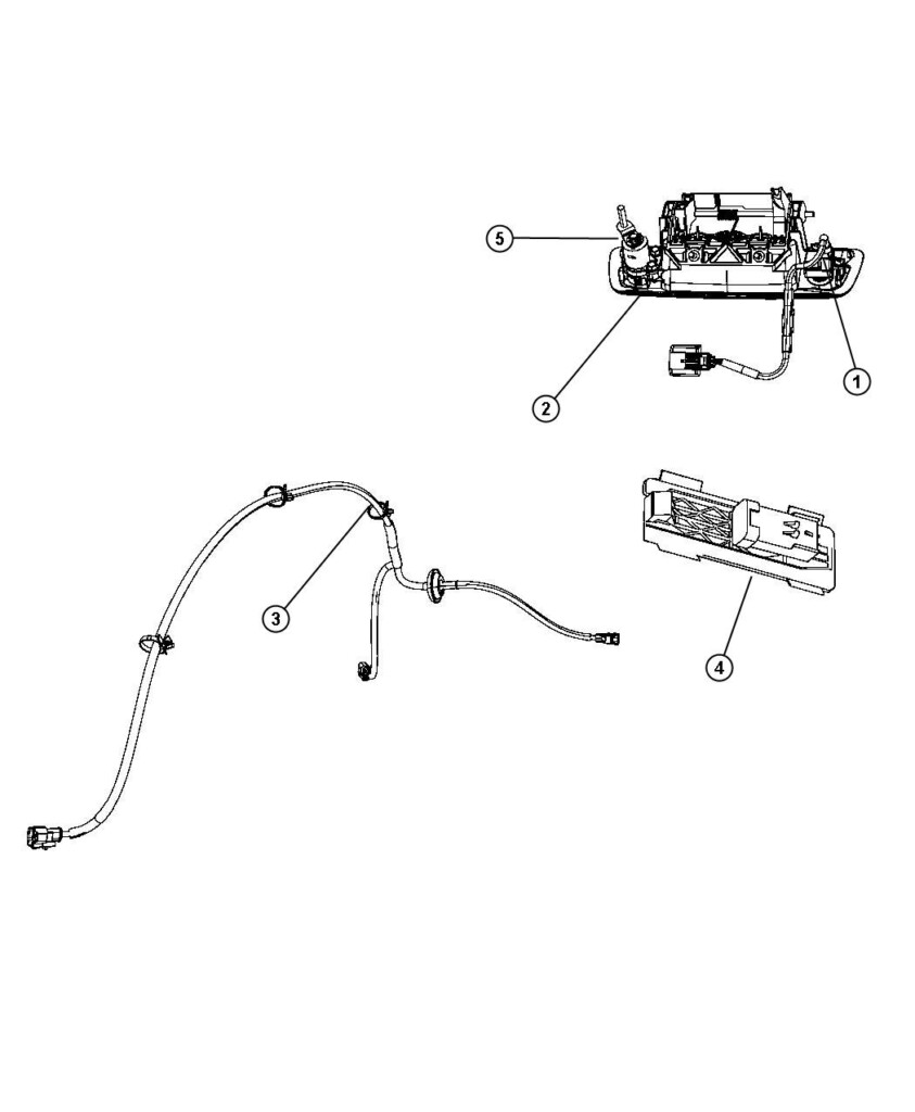 2012 Dodge Ram 1500 Wiring Wiring Kit Tailgate Tailgate Camera  - 2012 Dodge RAM Back Up Camera Wiring Diagram