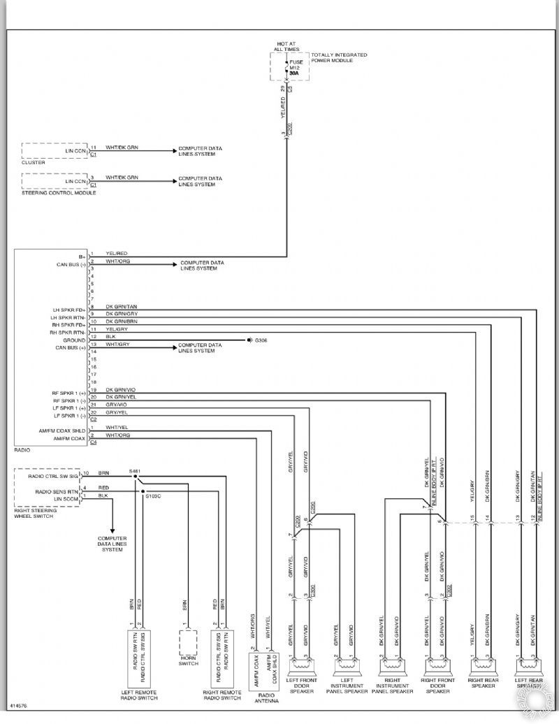 2013 Dodge Caravan Stock Radio Wiring Diagram