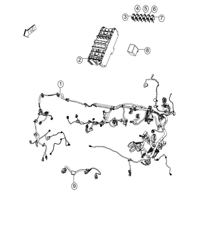 2016 Dodge Ram 2500 Wiring Headlamp To Dash air Conditioning  - 2016 Ram 2500 Wiring Diagram