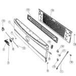 2016 RAM 1500 Tailgate Awl Systemfiat Badginglimited 68245874AE  - 2016 Ram Tailgate Wiring Diagram