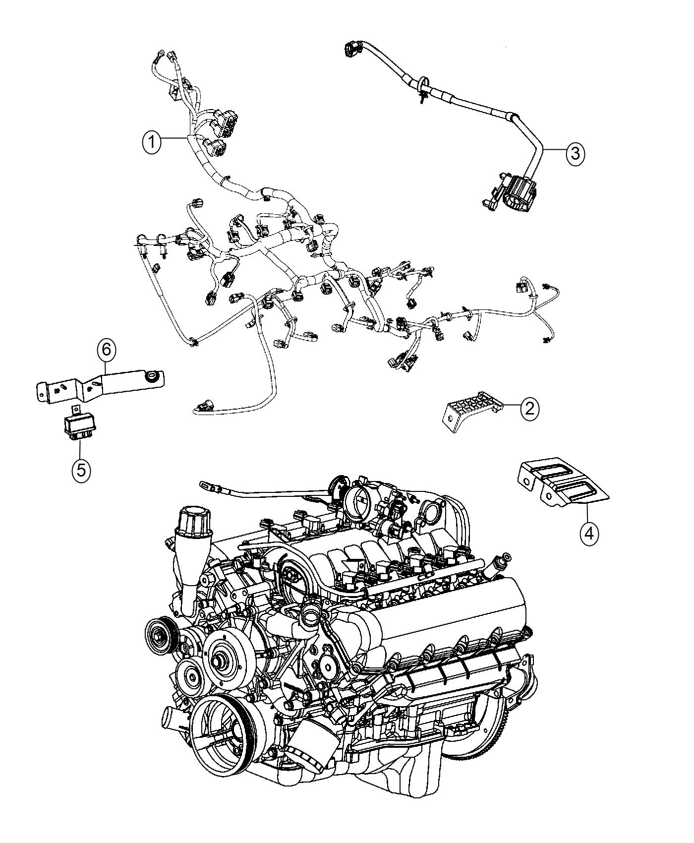 2016 Ram 2500 Wiring Jumper Engine Mds Jumper 68248521AB Myrtle  - 2016 Ram 2500 Wiring Diagram