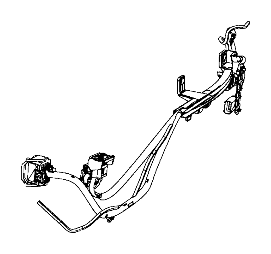 2017 Ram 2500 Wiring Dash Left black Switches 52112140AB Myrtle  - 2017 Ram 2500 Upfitter Wiring Diagram