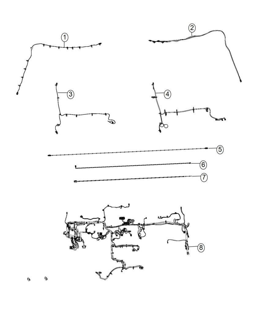 2017 Ram 2500 Wiring Instrument Panel 68300104AC Myrtle Beach SC - 2017 Ram 2500 Hvac Wiring Diagram