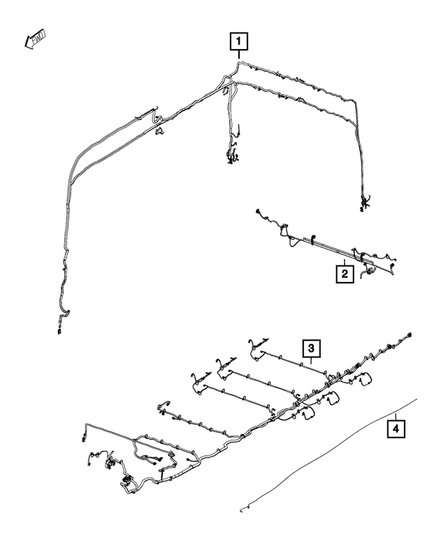 2018 Ram ProMaster 3500 Body Wiring 68346216AD My Mopar Parts - 2018 Ram Promaster Wiring Diagram