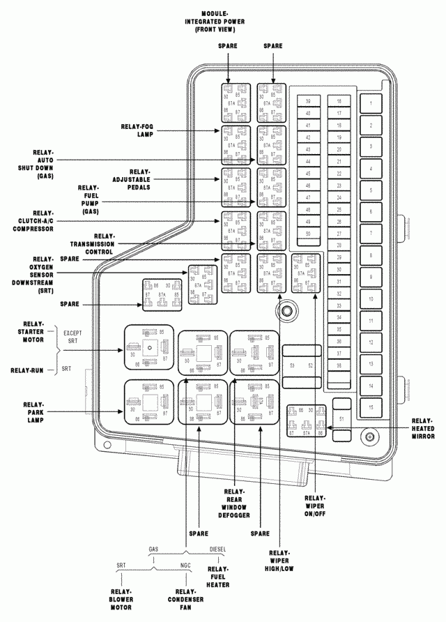 29 2012 Ram 67 3500 Fuse Box Diagram Worksheet Cloud - 1997 Dodge RAM 1500 Blower Fan Wiring Diagram