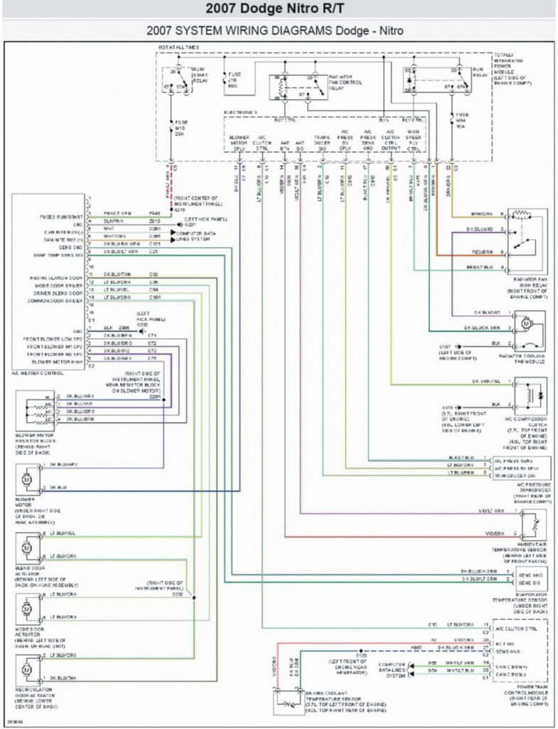 37 2007 Dodge Nitro Radio Wiring Harness Wiring Diagram Online Source