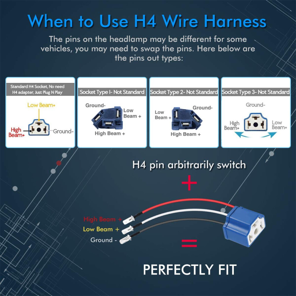 4X6 Led Headlight Wiring Diagram 15 Platinum Oem Led Headlight Wiring  - Headlight Wiring Diagram 2004 Dodge RAM With Tow