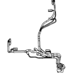 68020011AB Dodge Harness Wiring Transmission 12 Pin Connector To