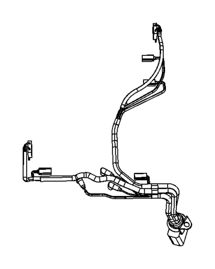 68020011AB Dodge Harness Wiring Transmission 12 Pin Connector To 