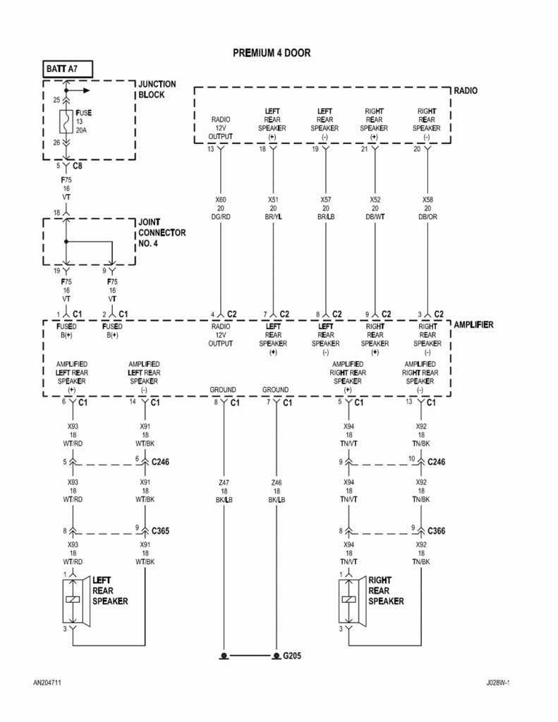 98 Dodge Dakota Radio Wiring Diagram Database Wiring Diagram Sample