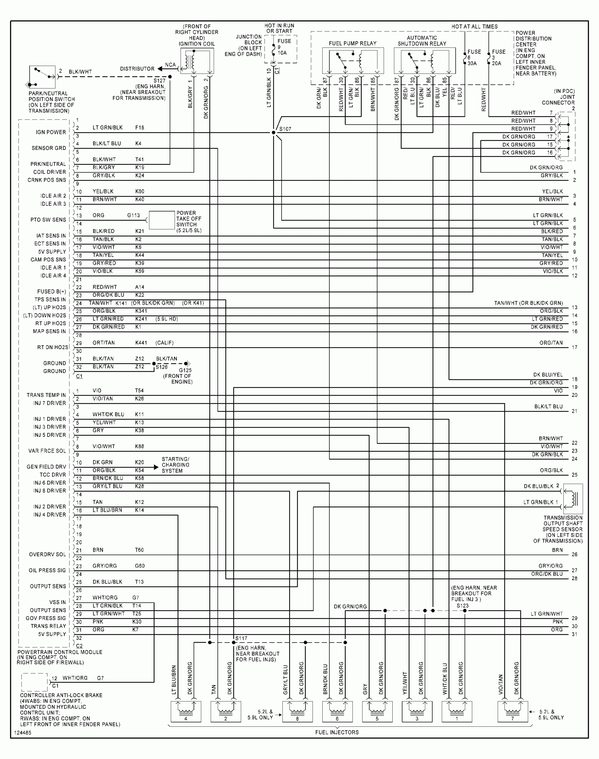 An 2000 Dodge Ram Pickup Truck I Installed An Engine In Plug Up All  - 2000 Dodge RAM Infinity Wiring Diagram