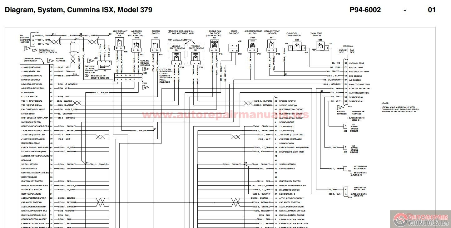  CF 4907 Re Cummins Isx Wiring Diagrams Please Download Diagram - 2000 Dodge RAM Ac Wiring Diagram