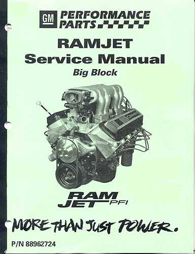 Chevrolet Performance Parts 88962724 Ram Jet 502 Manual MEFI 4 Version - Ram Jet 502 Wiring Diagram