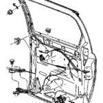 Chrysler Town Country Power Sliding Door Motor Power Actuator Power  - Wiring Diagram 2010 Ram Power Door Lock Actuator