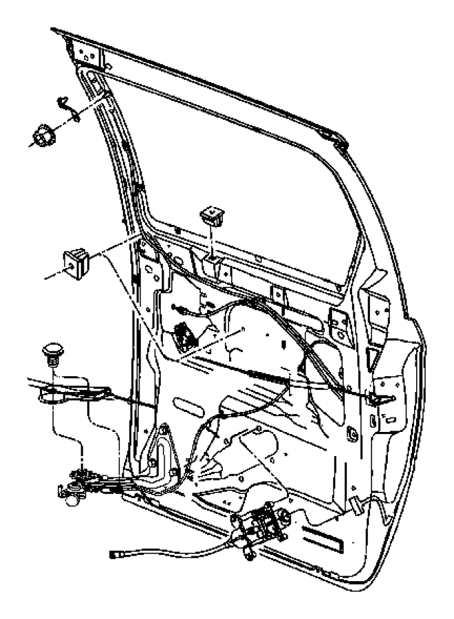 Chrysler Town Country Power Sliding Door Motor Power Actuator Power  - Wiring Diagram 2010 Ram Power Door Lock Actuator