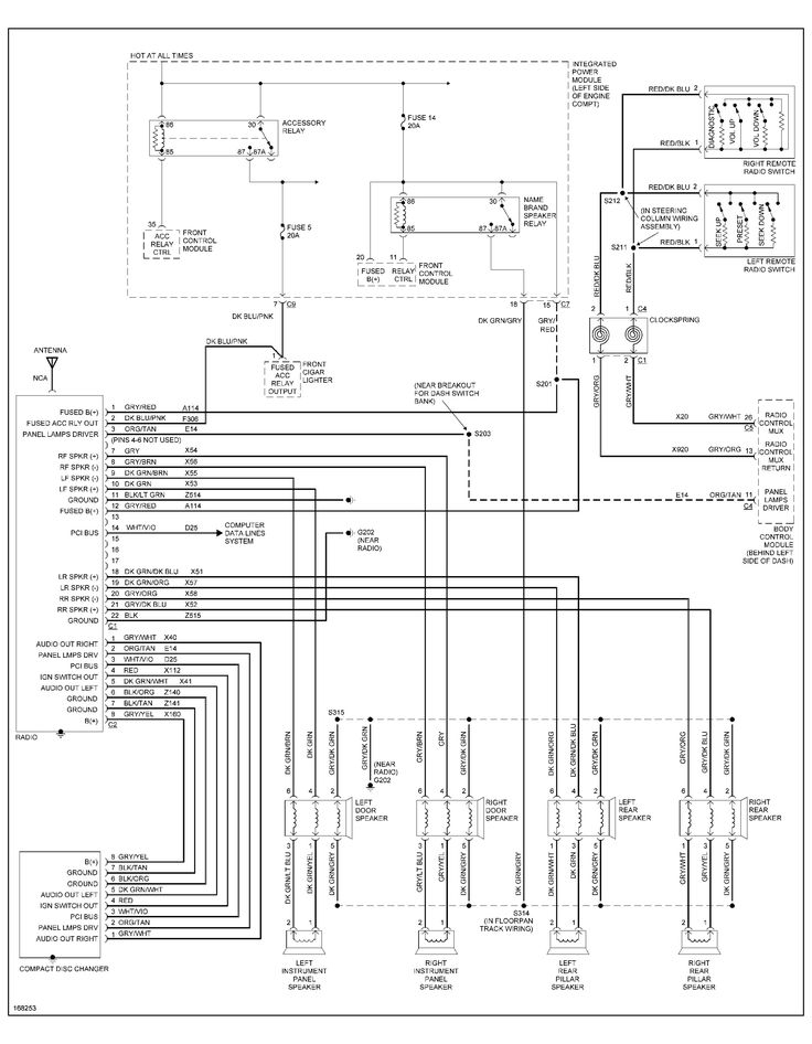 Chrysler Wiring Diagrams Schematics In 2021 Dodge Ram 1500 Dodge Ram  - Dodge RAM 1500 Headlight Wiring Diagram