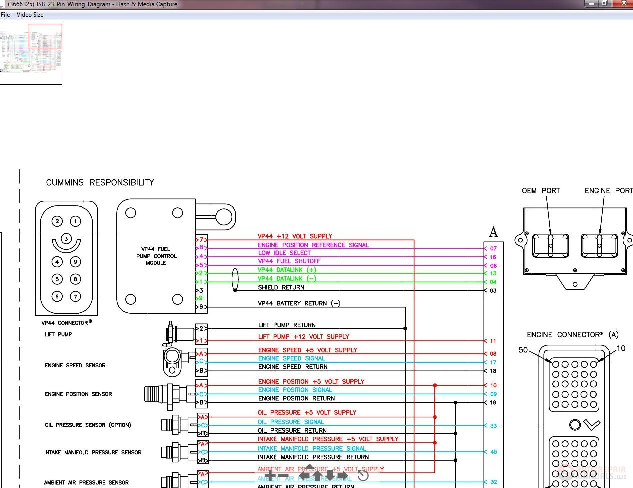 Cummins ISB 23 Pin 3666325 02 Wiring Diagram Auto Repair Manual Forum  - 04 Ram Fuel Pump Wiring Diagram