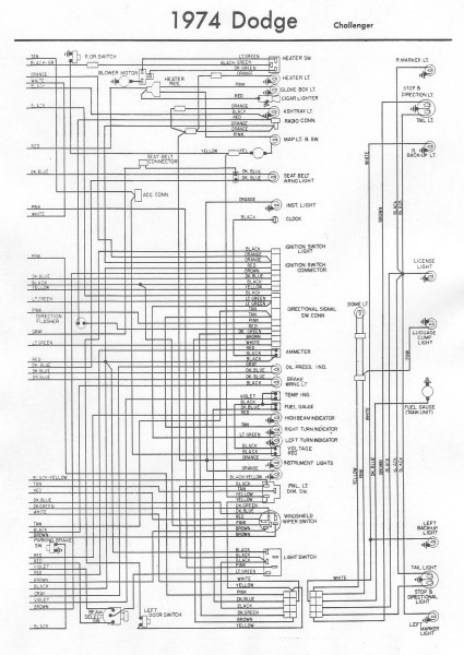 DIAGRAM Wiring Diagram For A 74 Charger FULL Version HD Quality 74