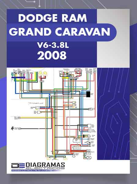 Diagrama El ctrico DODGE RAM GRAND CARAVAN V6 3 8L 2008 - Dodge RAM 318 Wiring Diagram