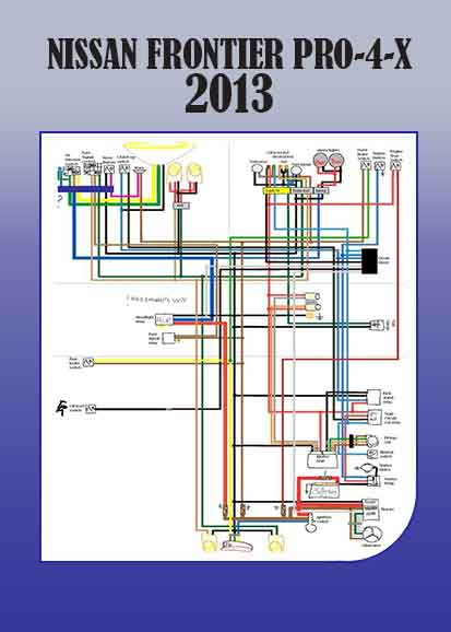 Diagrama El ctrico NISSAN FRONTIER 4 X 2013 Wiring Diagram 