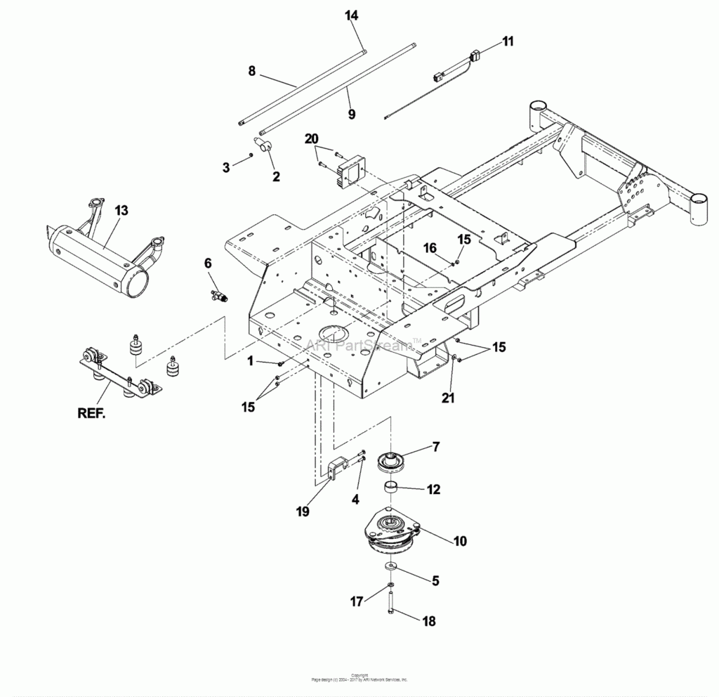 Dixon RAM MAG 50 2O HONDA 968999562 2007 Parts Diagram For HONDA  - Dixon Ram Mag 50 Wiring Diagram