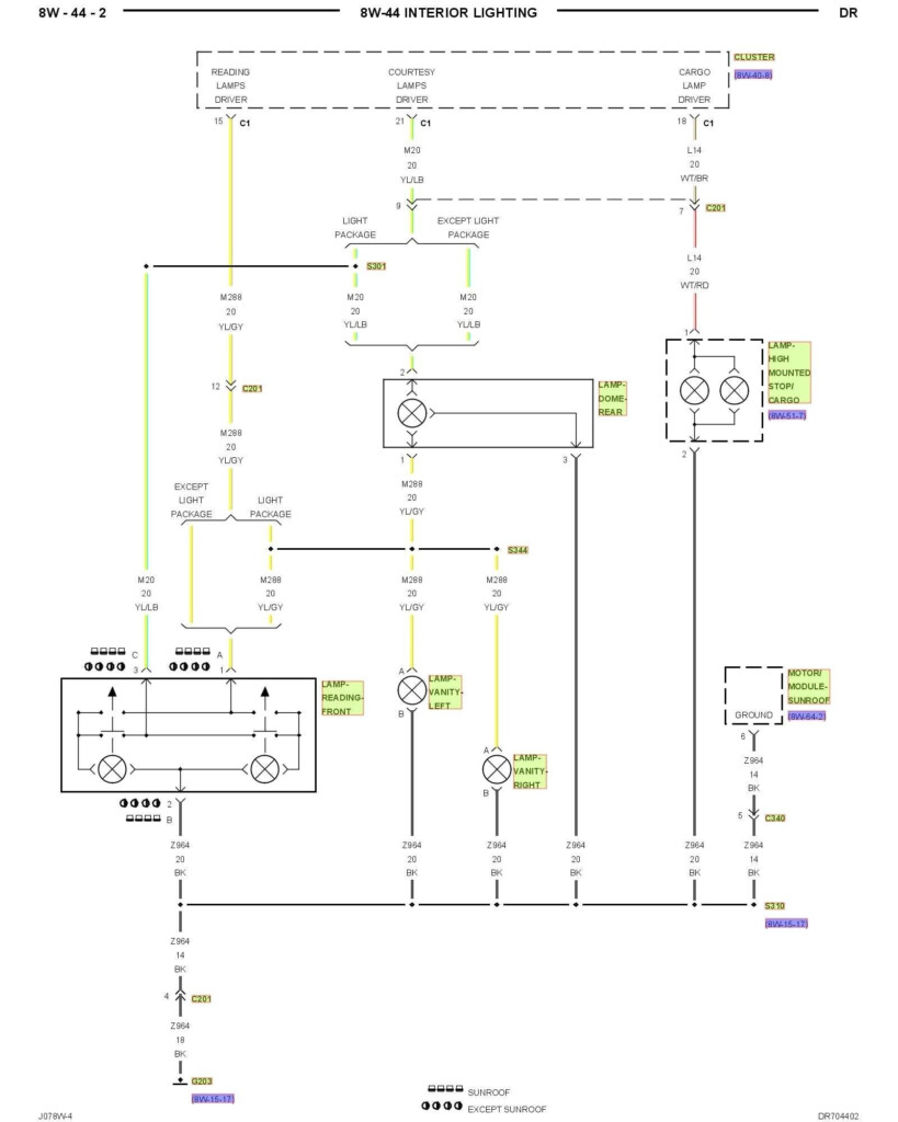 Dodge Dakota Tail Light Wiring Diagram Pics Wiring Diagram Sample