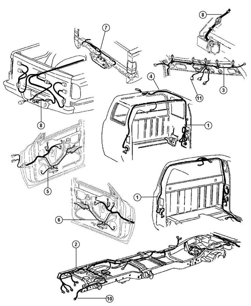 Dodge Ram 1500 Wiring Air Intake Heater Diesel Engine 56019405  - 2010 Dodge RAM 1500 Air Conditioner Wiring Diagram