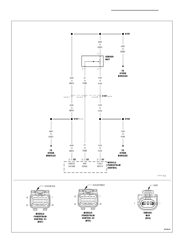 Dodge Ram Truck 1500 2500 3500 Manual Part 789 - 2008 Dodge RAM Truck Wiring Diagrams Manual