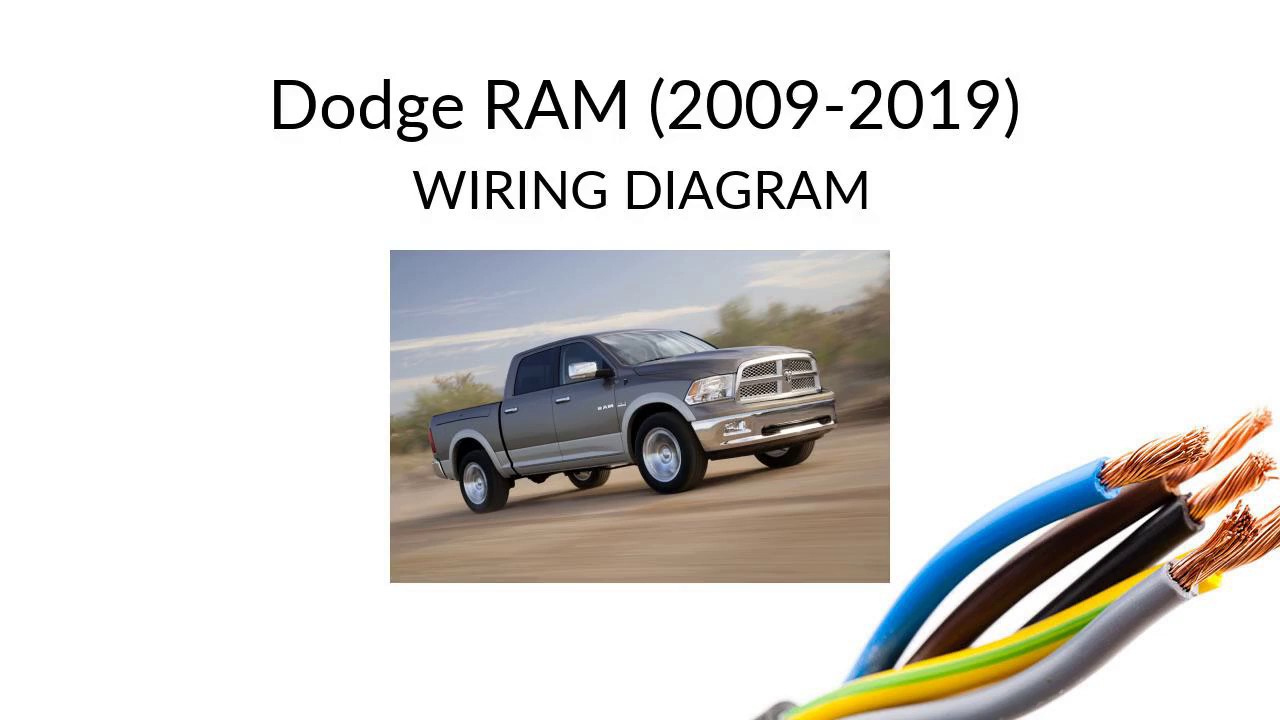 Dodge RAM Wiring Diagram MANUAL 2009 2019 YouTube - 2000 Dodge RAM 2500 Headlight Wiring Diagram