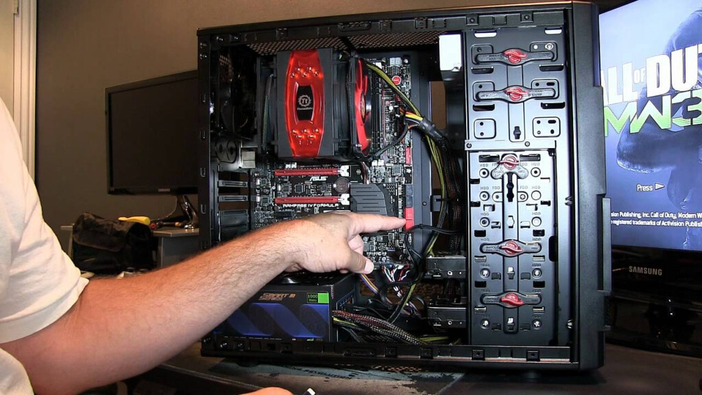 Extreme Gaming PC Wiring How To Build Part 4 ASUS YouTube - 2003 Ram Wiring Diagram