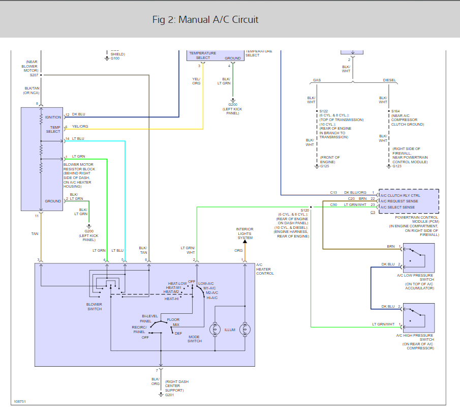 Fan Blower Motor Does Not Turn On - 04 Dodge RAM Blower Motor Wiring Diagram