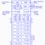 Ford Taurus SE V6 2004 Fuse Box Block Circuit Breaker Diagram CarFuseBox - 2004 Ram Wiring Diagram