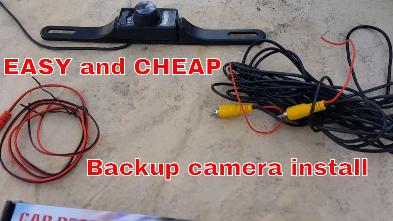 How To Install A Backup Camera On Dodge Ram YouTube - 2016 Ram 1500 Backup Camera Wiring Diagram