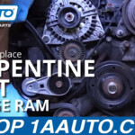 How To Install Replace Serpentine Belt 2008 Dodge Ram 5 7L Hemi BUY  - Wiring Diagram For A 2008 Dodge RAM 1500