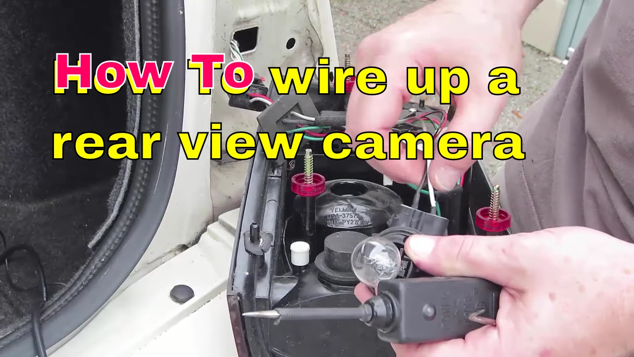 How To Locate And Wire Your Reverse Lights To Your Rear View Camera  - Ram Backup Camera Wiring Diagram