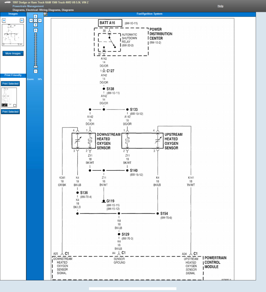 I Have A 1997 Dodge Ram 1500 4x4 With A 5 9 L 360 Ci Can Anyone Tell  - 1997 Dodge RAM 2500 Diesel Wiring Diagram