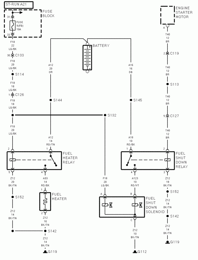 I Have A 1997 Dodge Ram Pickup With The Cummins Engine The Fuel Shut 