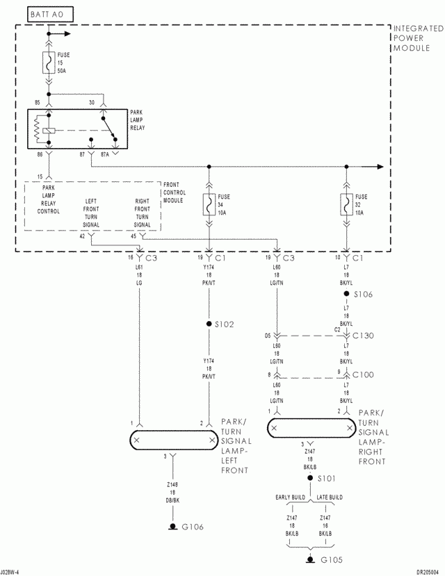 I Have A 2002 Dodge Ram 1500 4wd My Tail Lights And Park Lights Are  - 2016 Dodge RAM 1500 Headlight Wiring Diagram