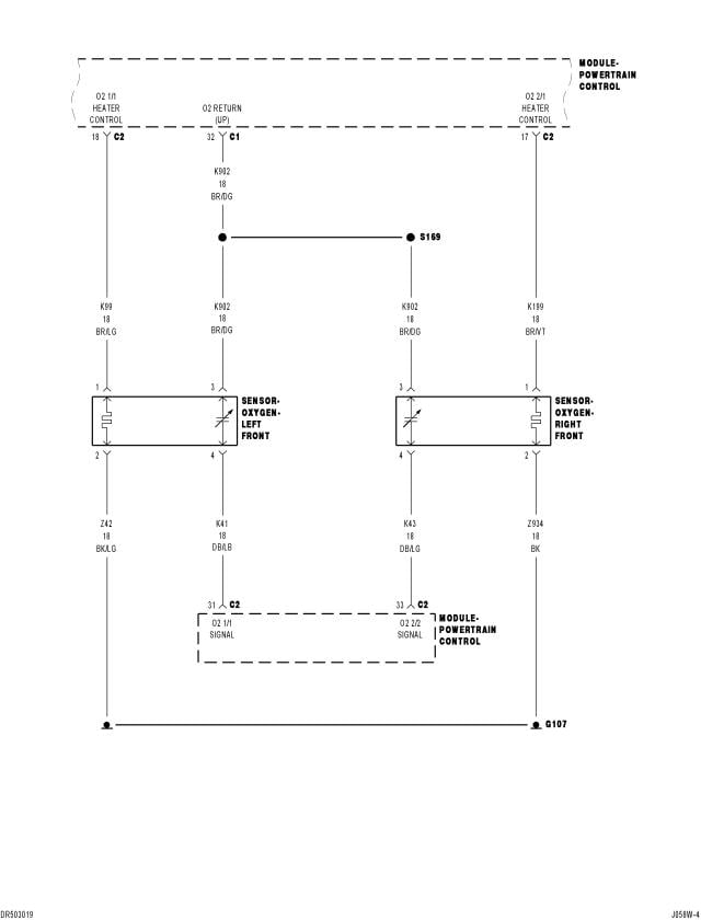 I Have A 2005 Dodge Ram 1500 4 7L Full Size Pickup I Would Like To  - 2004 Dodge RAM 1500 O2 Sensor Wiring Diagram